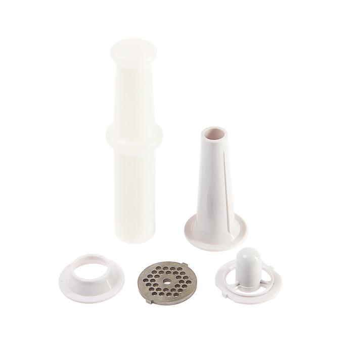 Мясорубка Galaxy GL 2402, 600 Вт, 2 диска, насадки для приготовления сосисок и «кеббе»