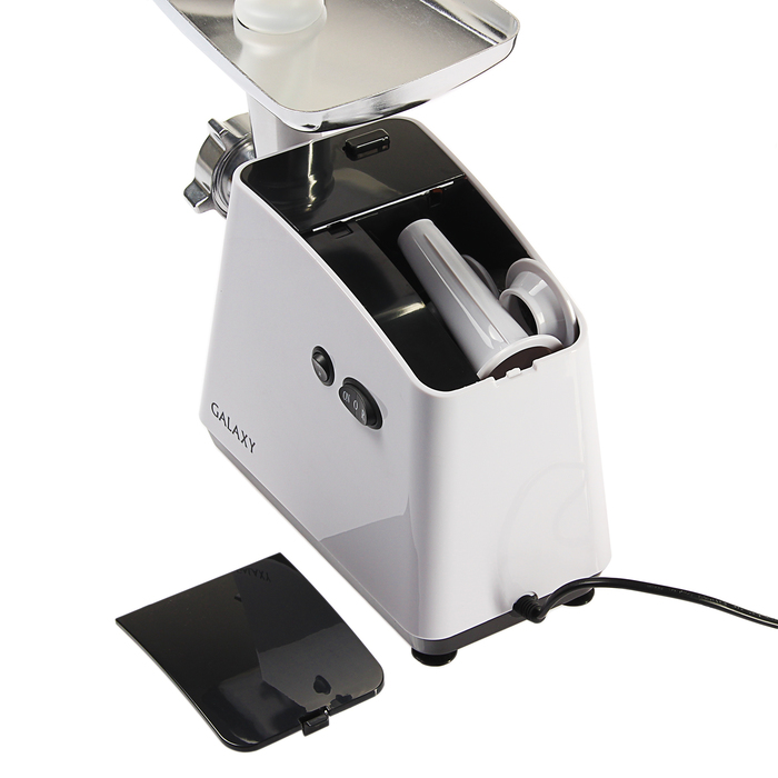 Мясорубка Galaxy GL 2411, 1200 Вт, функция "Реверс», 3 диска, насадки для "кеббе" и сосисок 388072