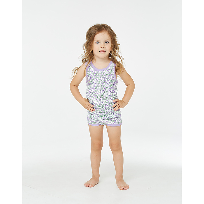 Комплект для девочки (майка, трусы), прованс, рост 110-116