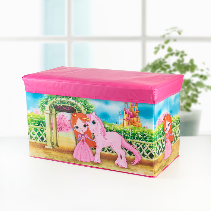 Короб для хранения 60х30х35 см "Принцесса"