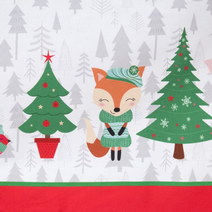 Скатерть "Этель" Сказка в Новый год 110х148 см, 100% хл, саржа 190 гр/м2