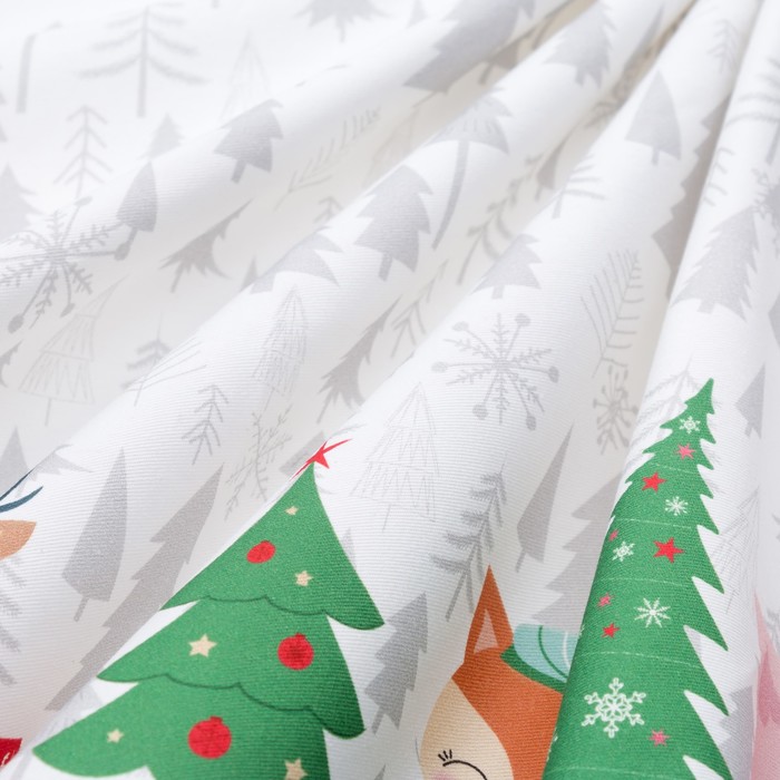 Скатерть "Этель" Сказка в Новый год 110х148 см, 100% хл, саржа 190 гр/м2