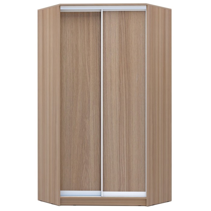 Угловой шкаф-купе Хит-У-23-4-11, 2300х1103х1103 ЛДСП Ясень шимо тёмный