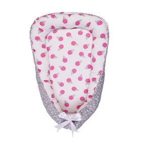 

Гнёздышко-кокон Little Baby, размер 35×65 см, мороженки