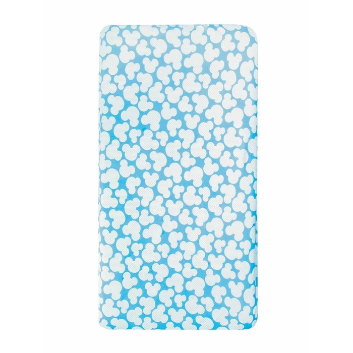 Простыня на резинке, размер 75×125×12 см, балерины, поплин