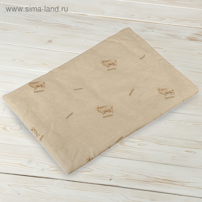 Подушка нестёганая для младенцев «Сладкий сон», размер 40×60 см, шерсть, поплин