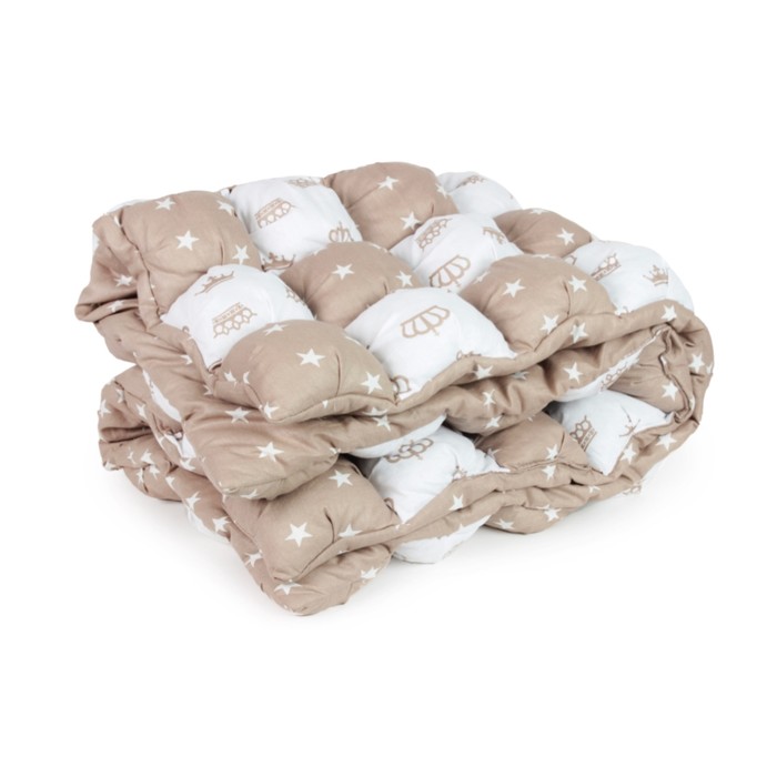 Одеяло-бонбон Royal Care, размер 85×115 см, коричневый