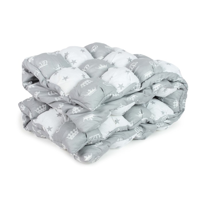 Одеяло-бонбон Royal Care, размер 85×115 см, серый