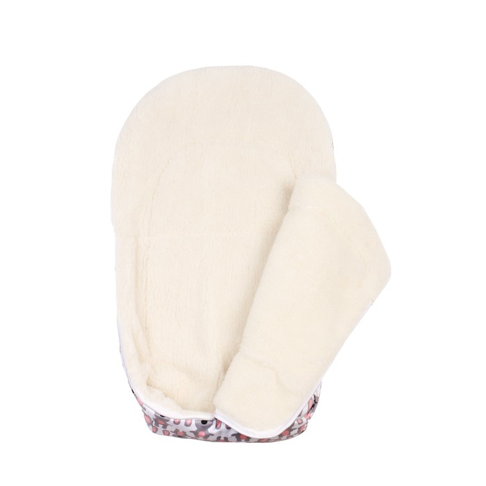 Конверт универсальный меховой Teddy, бежевый