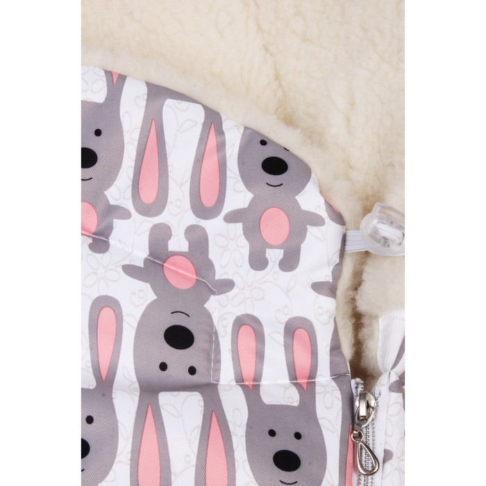 Конверт универсальный меховой Teddy, бежевый