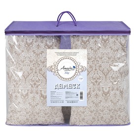 Подушка для беременных U-образная, размер 35 × 340 см, дамаск кофе от Сима-ленд
