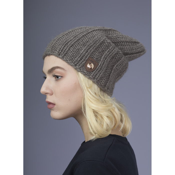 Шапка женская "Агния" цвет тёмно-кофейный, р-р 56