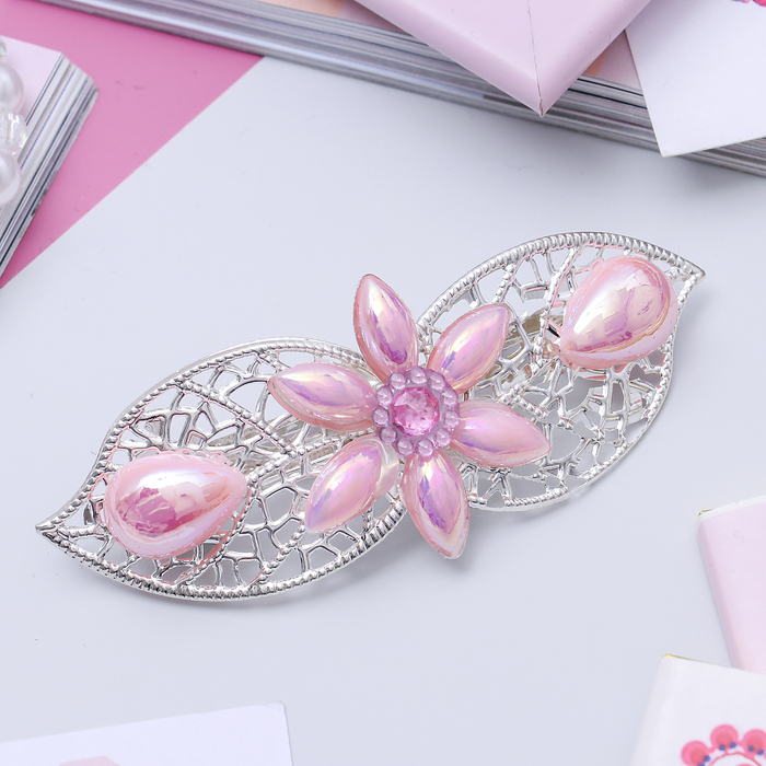 Автомат для волос "Афина" 8 см лилия, микс