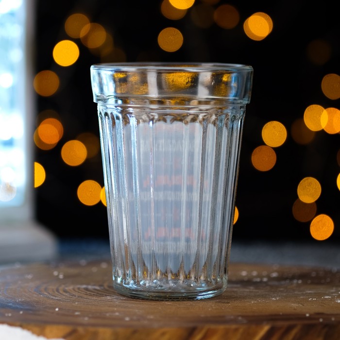 Стакан граненый "За уходящий", 250 мл