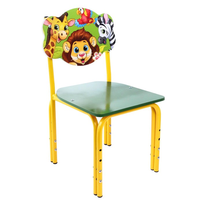 Стул детский «Зоо», регулируемый стул детский регулируемый синий трактор