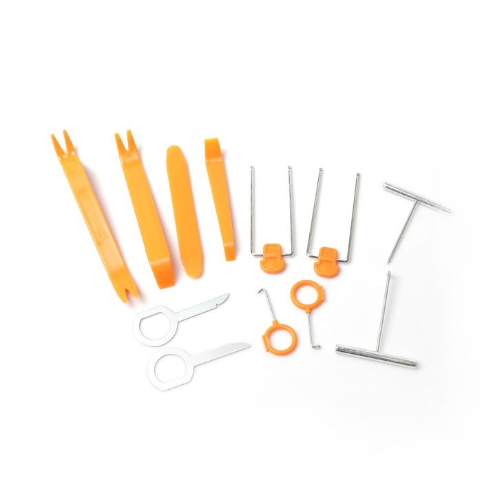 Набор инструментов для снятия пластиковых деталей TORSO, 12 предметов