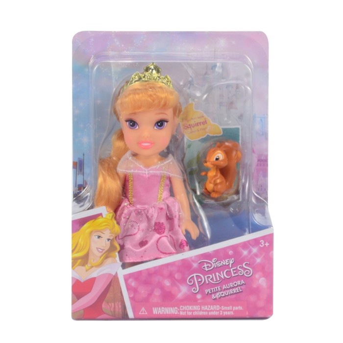 Кукла Disney "Принцесса", 15 см, подвижная, дополнительный персонаж, МИКС