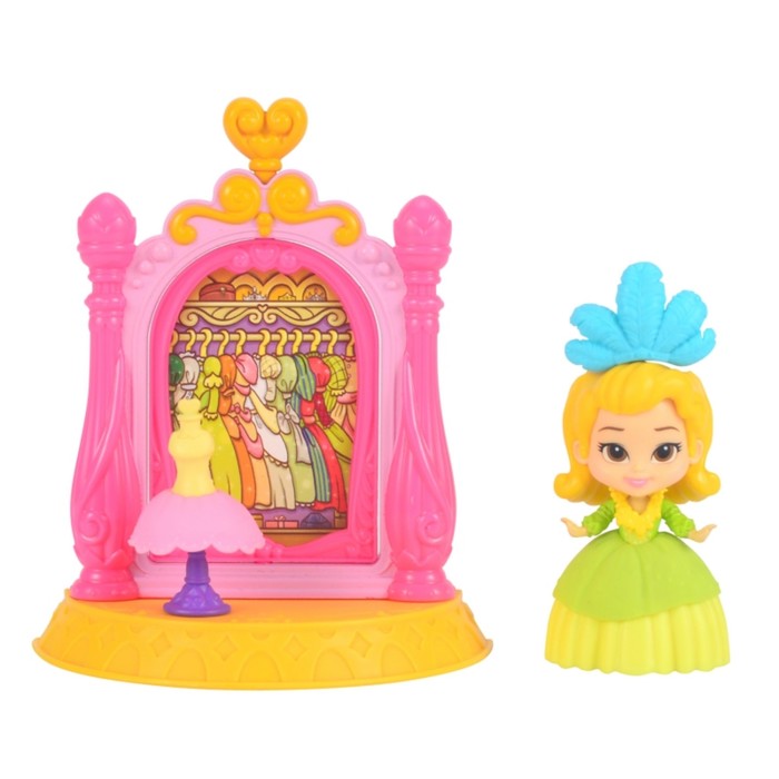 Игровой набор Disney "София Прекрасная: Гардероб Эмбер" , кукла 8 см, гардероб, аксессуары