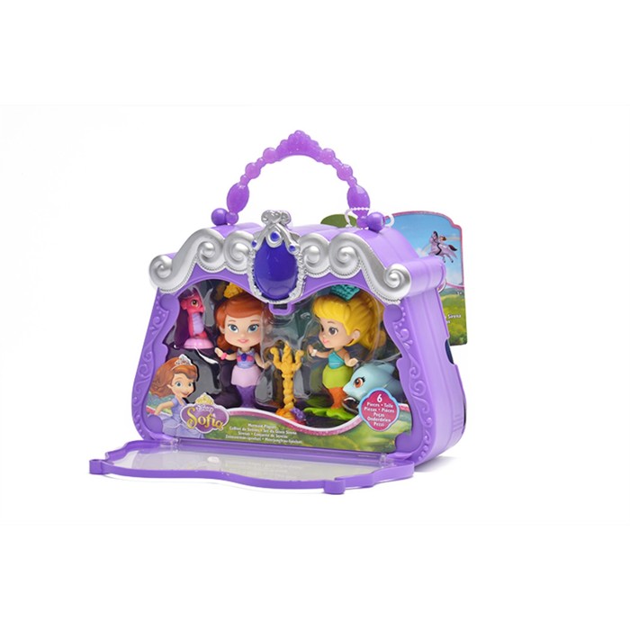Игровой набор Disney "София Прекрасная: Подводное царство", две куклы 8 см, в сумочке, аксессуары