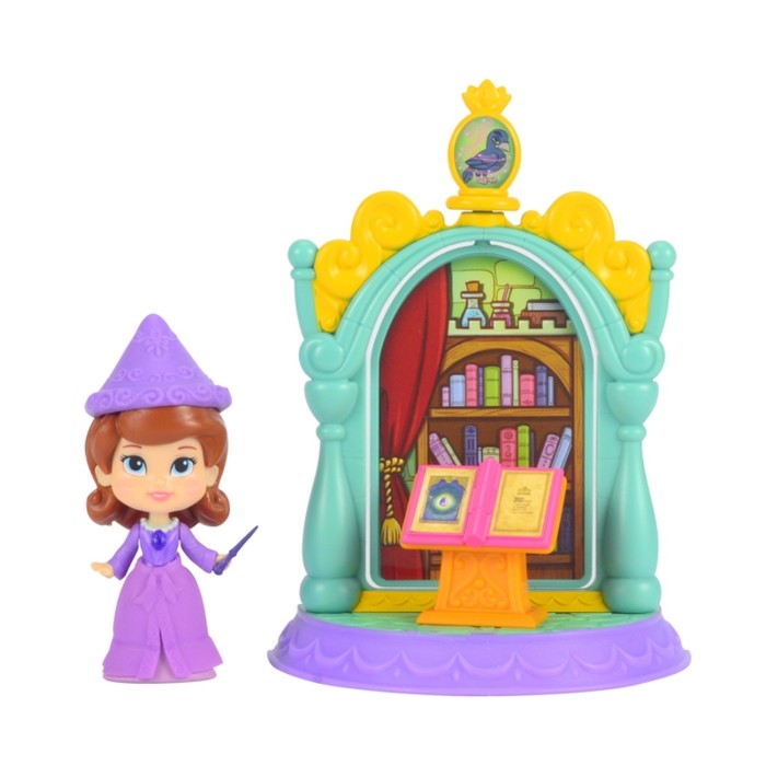 Игровой набор Disney "София Прекрасная: Волшебная лаборатория" кукла 8 см, лаборатория, аксессуары