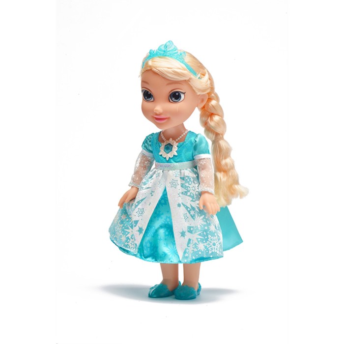 Интерактивная кукла Disney "Холодное Cердце: Эльза и Олаф", 35 см, подвижная, со световыми и звуковыми эффектами