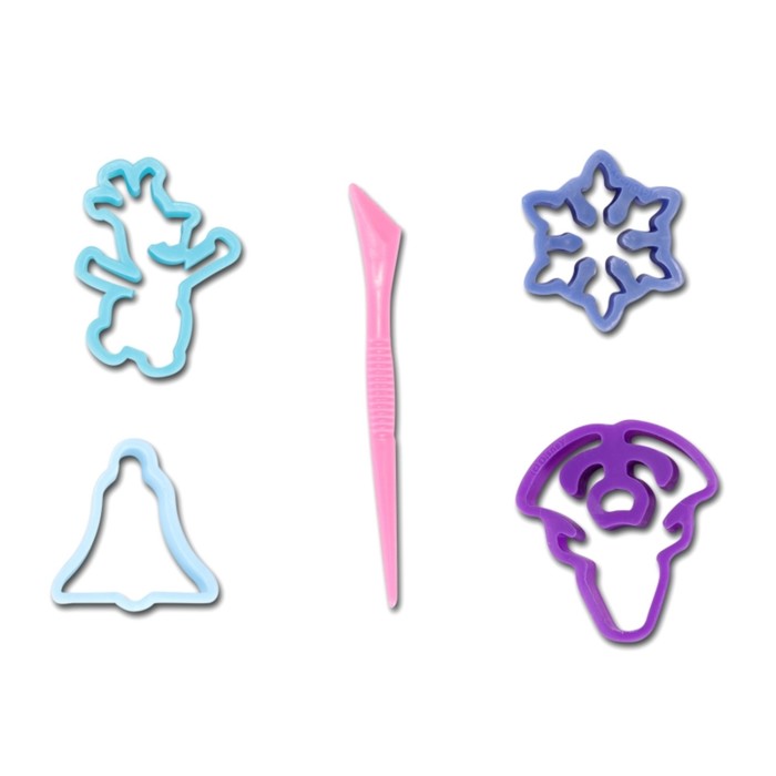 Набор для лепки Disney «Олаф и Холодное приключение», 8 цветов, 700 гр, аппликация, формочки 39427