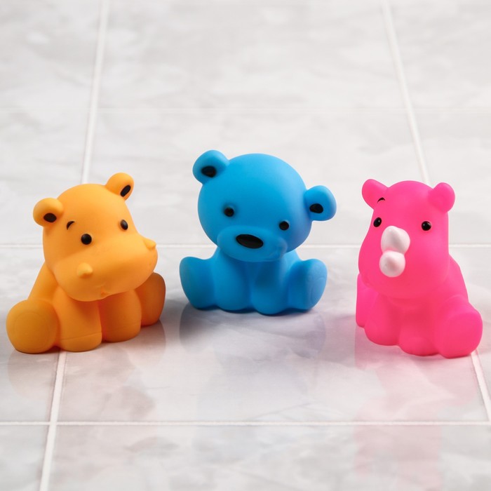 Игрушки для ванны «Друзья 2», набор 3 шт.