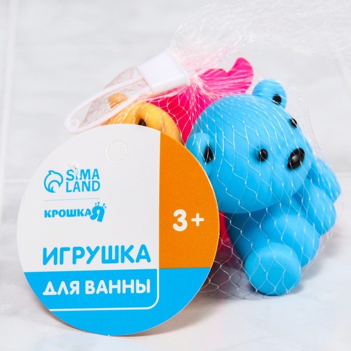 Игрушки для ванны «Друзья 2», набор 3 шт.