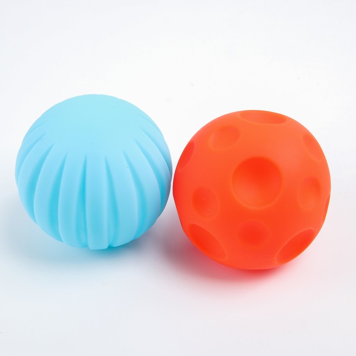 Игрушки для ванны «Кубики и мячики 1», набор 4 шт.