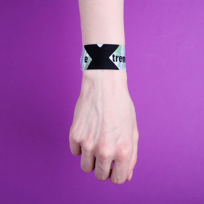 Набор светоотражателей "Экстрим", брелок, наклейки 3 шт, слэп-браслет