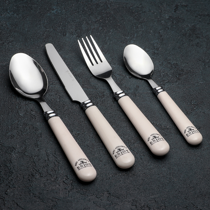 Набор столовых приборов 16 пр, на 4 персоны "Наслаждение"