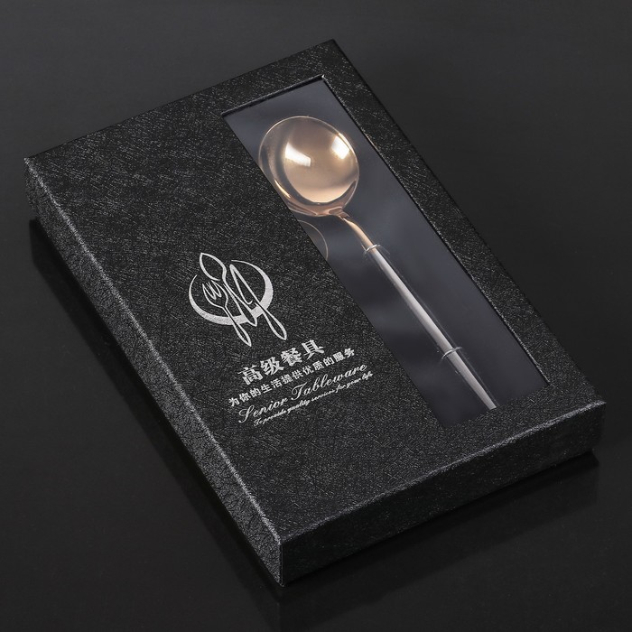 Набор столовых приборов 4 пр, на 1 персону "Оску", серебр.ручка