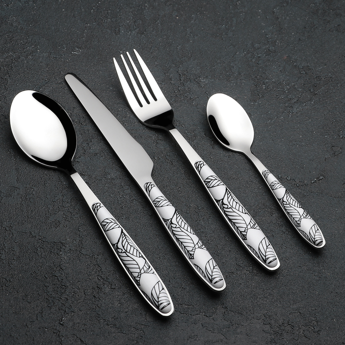 Набор столовых приборов 24 пр, на 6 персон "Сумерки"