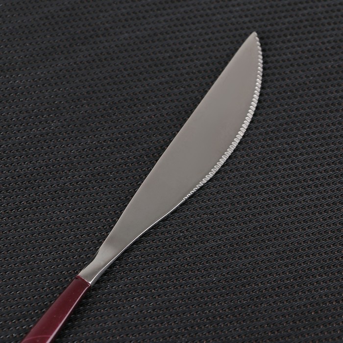 Набор столовых приборов 16 пр, на 4 персоны "Искусство" сиреневый