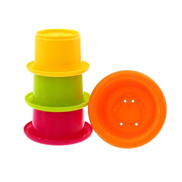 Игрушки для купания «Уточка со стаканчиками»