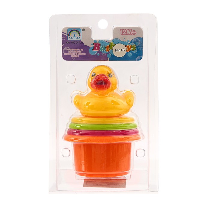 Игрушки для купания «Уточка со стаканчиками»