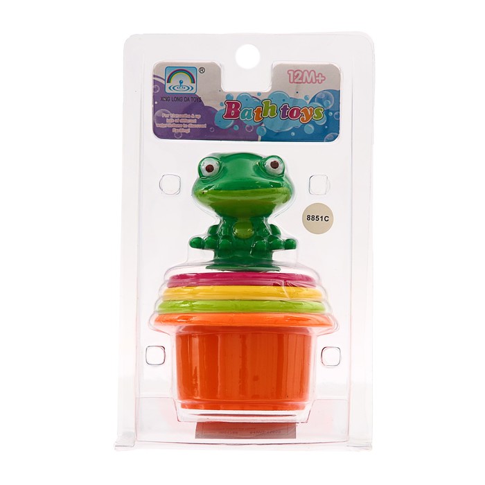 Игрушки для купания «Лягушонок со стаканчиками»