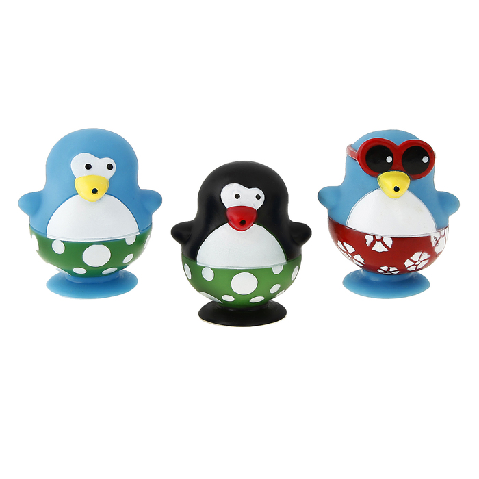 Игрушки для купания «Весёлые пингвины 2», брызгалки
