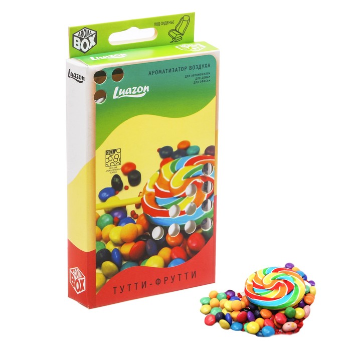 Ароматизатор под сиденье Luazon арома бокс "Тутти Фрутти "