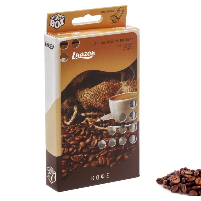Ароматизатор под сиденье Luazon арома бокс "Кофе "