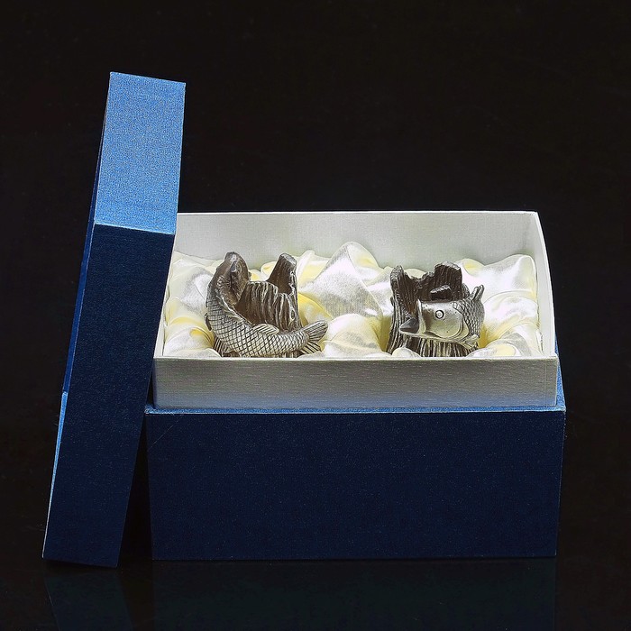 Набор из 2-х стопок «Окунь», 50 мл, D=4,5 см H=8,5 см