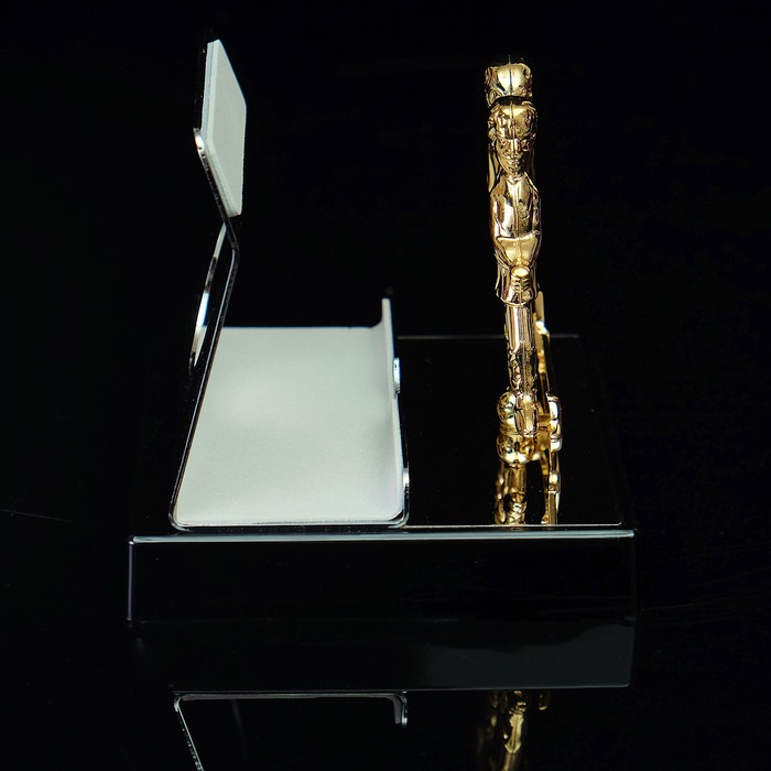 Подставка для телефона «Близнецы», 9×9×9 см, с кристаллом Сваровски