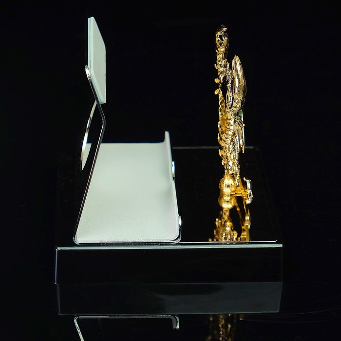 Подставка для телефона «Рак», 9×9×9 см, с кристаллом Сваровски