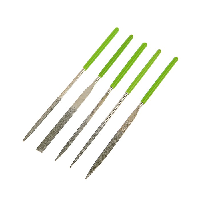 Набор надфилей алмазных "СИБРТЕХ", 140х50х3, 6 шт УЦЕНКА