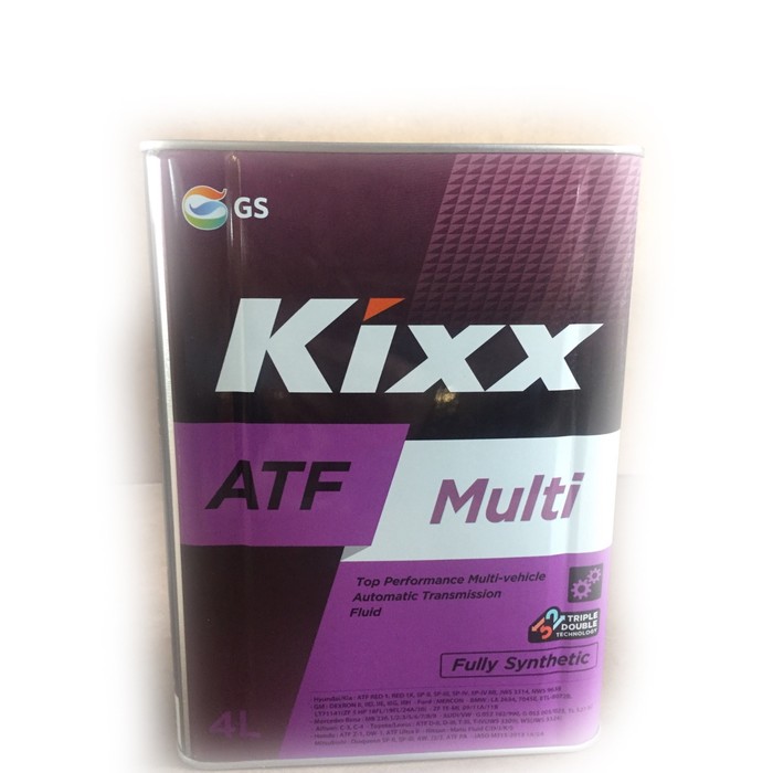 Трасмиссионная жидкость Kixx ATF Multi, 4 л мет.