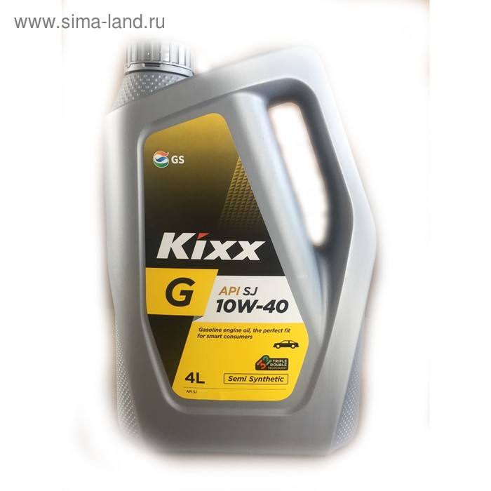 Масло моторное Kixx G SJ 10W-40 Gold, 4 л пласт. масло моторное kixx g sl 10w 40 gold 4 л мет