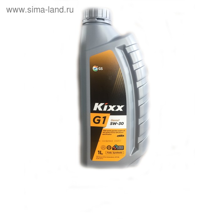 фото Масло моторное kixx g1 dexos1 5w-30 sn plus gf-5, 1 л