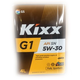 

Масло моторное Kixx G1 SN Plus 5W-30, 4 л