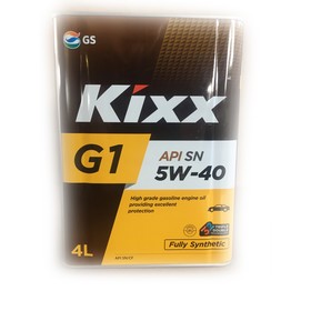 

Масло моторное Kixx G1 SN Plus 5W-40, 4 л