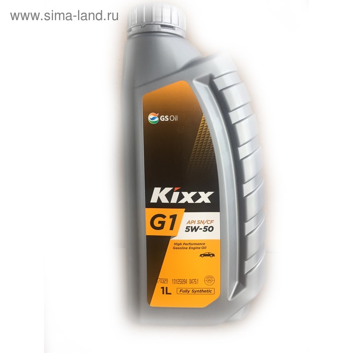 фото Масло моторное kixx g1 sn plus 5w-50, 1 л